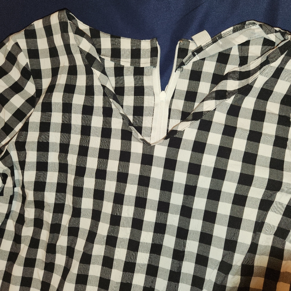 J. Crew checkerboard dress - Picture 5 of 9
